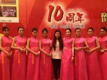 廣州番禺大石展會服務 禮儀模特主持、美女不倒翁與小提琴表演